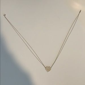 Silver Tiffany necklace